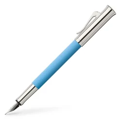Graf Von Faber-Castell Fountain<Guilloche Fountain Pen Gulf Blue