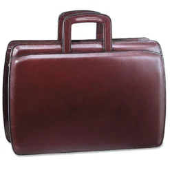 Jack Georges Portfolios|Business Cases<| Elements Slim Leather Briefcase #4202 | Altman Luggage