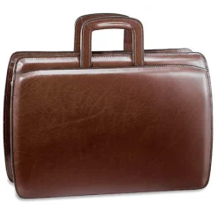 Jack Georges Portfolios|Business Cases<| Elements Slim Leather Briefcase #4202 | Altman Luggage