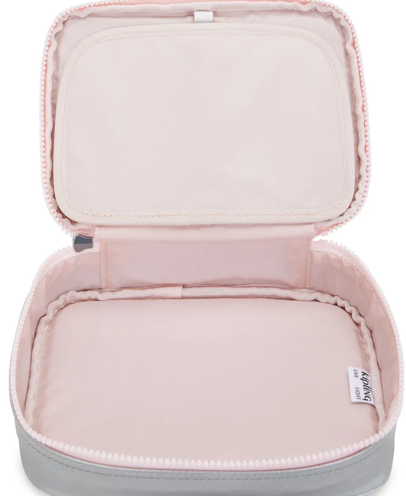 Kipling Pen Storage<100 Pens Case Metallic Ice Silver | Altman Luggage