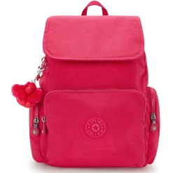 Kipling Backpacks<City City Zip Small Backpack Confetti Pink | Altman Luggage