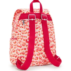 Kipling Backpacks<City City Zip Small Backpack LATIN CHEETAH | Altman Luggage