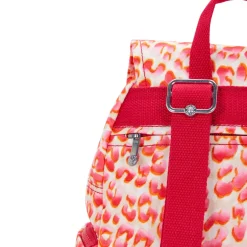 Kipling Backpacks<City City Zip Small Backpack LATIN CHEETAH | Altman Luggage