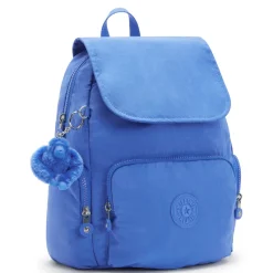 Kipling Backpacks<City City Zip Small Backpack Havana Blue | Altman Luggage