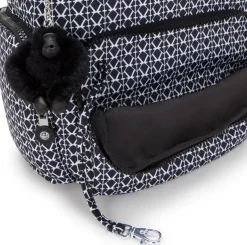 Kipling Backpacks<City City Zip Small Backpack Signature Print | Altman Luggage