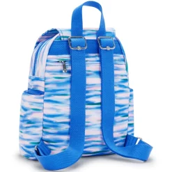 Kipling Backpacks<City City Zip Small Backpack Diluted Blue | Altman Luggage
