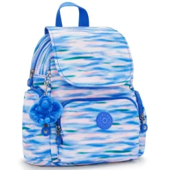 Kipling Backpacks<City City Zip Small Backpack Diluted Blue | Altman Luggage