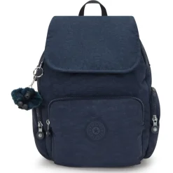 Kipling Backpacks<City City Zip Small Backpack Blue Bleu | Altman Luggage