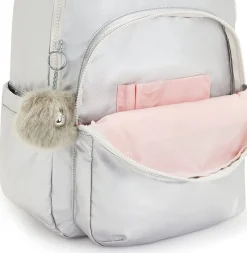 Kipling Business Cases|Backpacks<Seoul Extra Large Metallic 17 Laptop Backpack | Altman Luggage Candy Metallic