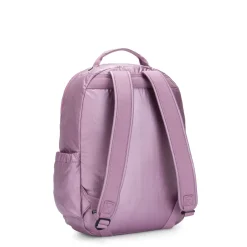 Kipling Backpacks<Seoul Large Metallic Berry 15 Laptop Backpack | Altman Luggage