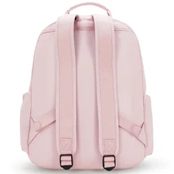 Kipling Backpacks<Seoul Large Metallic Pink Shine Laptop Backpack | Altman Luggage