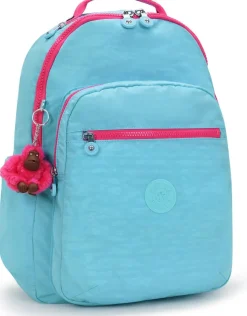 Kipling Backpacks<Seoul Large Nylon Laptop Backpack