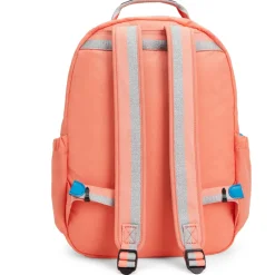 Kipling Backpacks<Seoul Large Nylon 15 Laptop Backpack Cool Coral Shade
