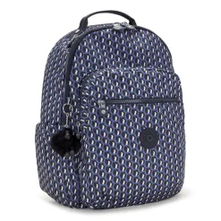 Kipling Business Cases|Backpacks<Seoul Large Printed 15 Laptop Backpack 3D K Blue | Altman Luggage