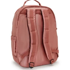 Kipling Backpacks<Seoul Small Copper Metallic Tablet Backpack | Altman Luggage