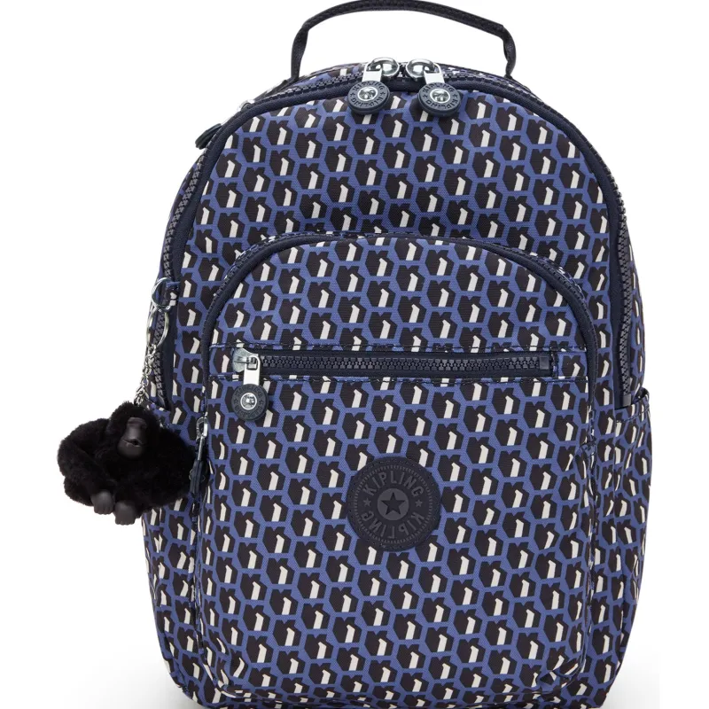 Kipling Backpacks<Seoul Small Tablet Backpack 3D K Blue | Altman Luggage