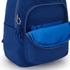Kipling Backpacks<Seoul Small Tablet Backpack DEEP SKY BLUE | Altman Luggage