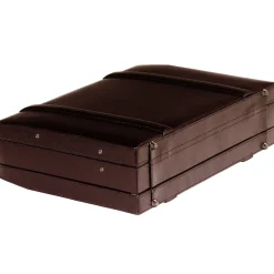 Mancini Portfolios|Business Cases<Leather Expandable Attache Case | Altman Luggage Burgundy