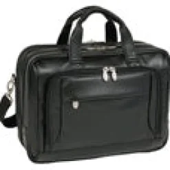 McKlein Business Cases<I Series 4457 Briefcase Full Grain Leather Black