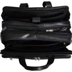 McKlein Business Cases<R Series 8398 Expandable Laptop Case Black