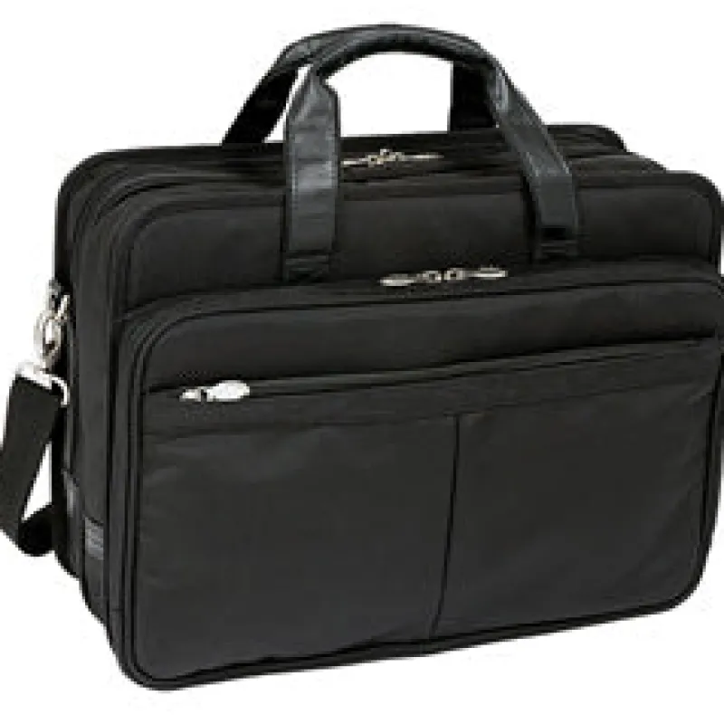 McKlein Business Cases<R Series 7398 Walton laptop Case Black