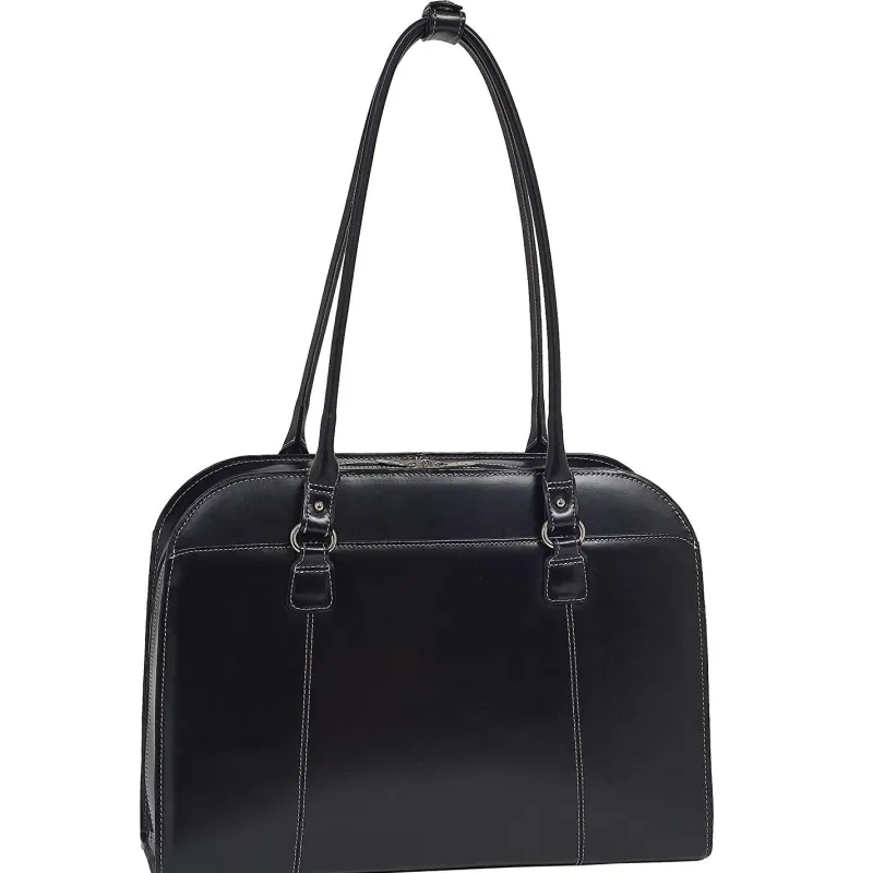 McKlein Business Cases<, W Series, Hillside, Top Grain Cowhide Leather, 14" Leather La