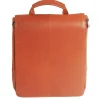 Mancini Portfolios|Business Cases<Messenger Style Tablet Bag, 10.5" x 4" x 12", Cognac