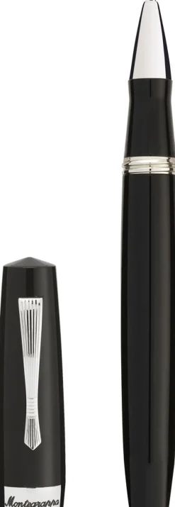 Montegrappa Rollerball|Felt Tip<Elmo 02 Rollerball Pen | Altman Luggage Black