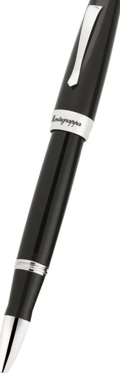 Montegrappa Rollerball|Felt Tip<Elmo 02 Rollerball Pen | Altman Luggage Black
