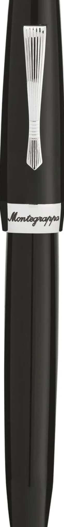 Montegrappa Rollerball|Felt Tip<Elmo 02 Rollerball Pen | Altman Luggage Black