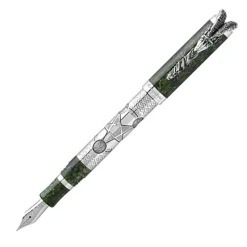 Montegrappa Fountain<Goat 2015 Fountain Pen, Silver Fountain Pen - Model: ISGTN