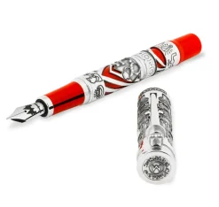 Montegrappa Limited Edition|Fountain<Monopoly Limited Edition Fountain Pen | Altman Luggage Red