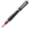 Montegrappa Fountain<Sophia Loren Fountain Pen, Black & Silver - Model: ISICL_S