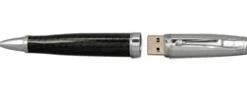 Monteverde Ballpoint<Invincia 4 GB USB Carbon/Chrome Ballpoint Pen