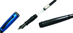 Monteverde Pen Closeouts<Invincia Carbon Fiber Fountain Pen Blue | Altman Luggage