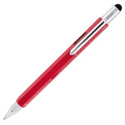 Monteverde Ballpoint<one touch stylus tool pen Red