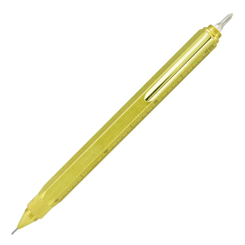 Monteverde Pen Closeouts<Tool Pen One Touch Stylus Pencil brass | Altman Luggage Sale