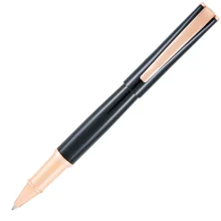 Monteverde Rollerball|Felt Tip<USA Impressa Rollerball Pen Black With Gold Trim