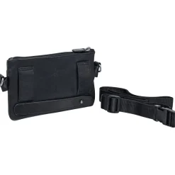 Mancini Portfolios|Attaches & Briefcases<Multi Function Waist Bag, 9.5" x 2" x 5.5", Black