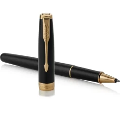 Parker Rollerball<Sonnet Black Lacquer GT Rollerball Pen 1931496 | Altman Luggage Black GT