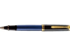 Pelikan Felt Tip<Pens - Souveran 400 Blue & Black Rollerball R400
