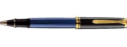 Pelikan Felt Tip<Pens - Souveran 400 Blue & Black Rollerball R400