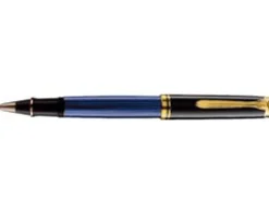 Pelikan Felt Tip<Pens - Souveran 800 Blue & Black Rollerball R800