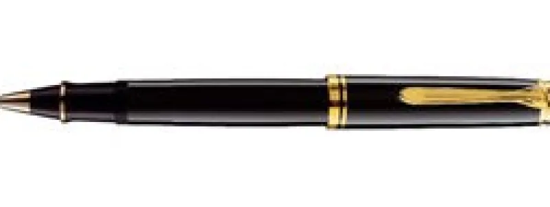 Pelikan Felt Tip<Pens - Souveran 600 Black Rollerball R600