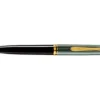 Pelikan Ballpoint<Pens - Souveran 400 Green & Black Ballpoint K400