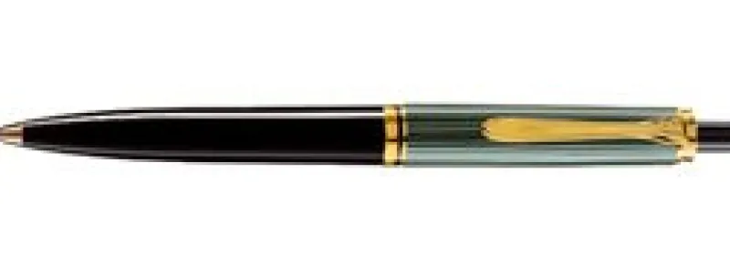 Pelikan Ballpoint<Pens - Souveran 400 Green & Black Ballpoint K400