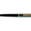 Pelikan Ballpoint<Pens - Souveran 600 Green & Black Ballpoint K600
