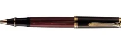 Pelikan Rollerball<Pens - Souveran 600 Red & Black Rollerball R600