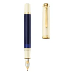 Pelikan Limited Edition|Fountain<Souveran 800 Special Edition Fountain Pen Cream Blue