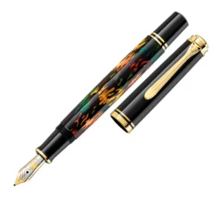 Pelikan Fountain<Special Edition Souveran 600 Art Fountain Pen Glauco Cambon